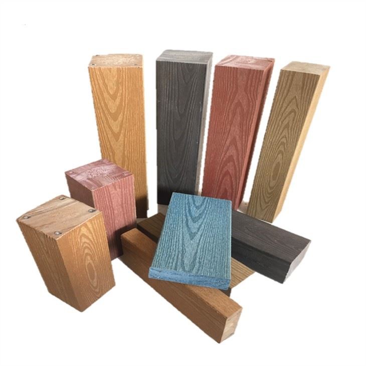 HDPE 6 X 6 Kayu Plastik Daur Ulang